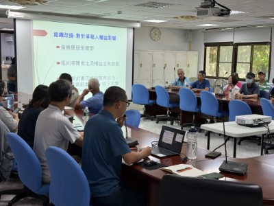 與林農有約 臺東分署同仁說明林地租約規定